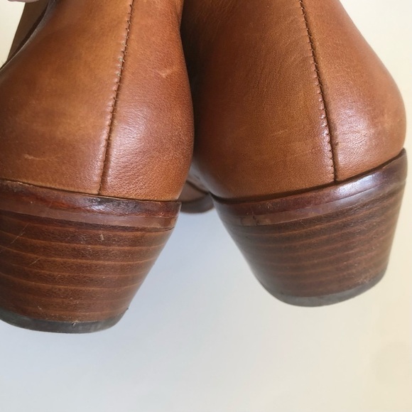 Sam Edelman Petty Cognac Booties 6.5 Wide - Picture 11 of 16